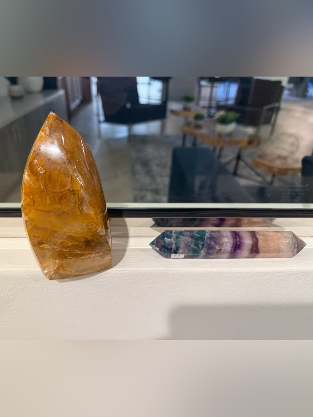 Bundle Golden Healer & Flourite Crystals plus GWP